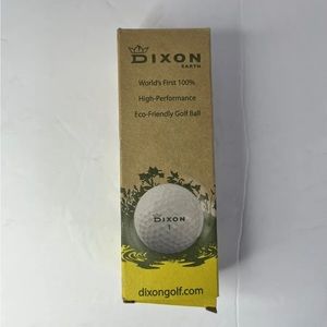 Dixon Earth Golf Balls #2, 3 Balls‎ in 1 Box